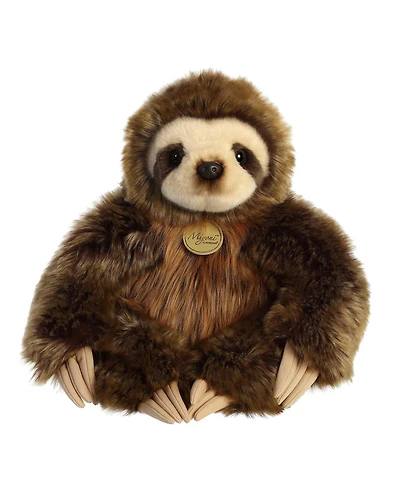 Aurora Three-Toed Sloth Miyoni Realistic Plush Toy 14.5 Inch