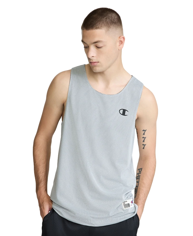 Champion Men's Gridiron Reversible Crewneck Tank Top