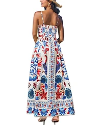 Cupshe Women's Blooming Floral Maxi Beach Dress