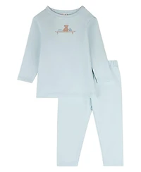 MeMoi Toddler Girls 2T - 4T Bear On A Shelf 2 Piece Lounge Set