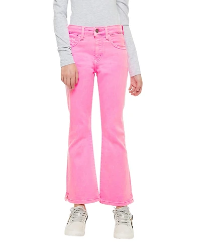 KanCan Big Girls' Bristol High Rise Kick Flare Jeans
