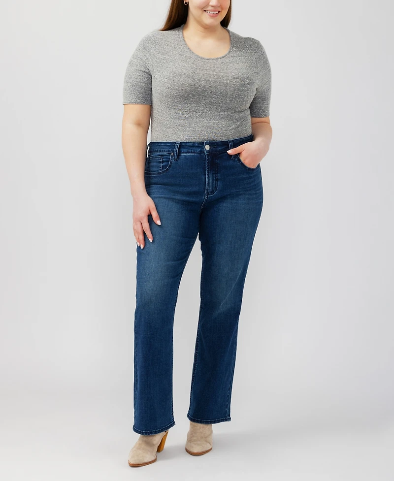 Silver Jeans Co. Plus Avery Curvy Fit Bootcut