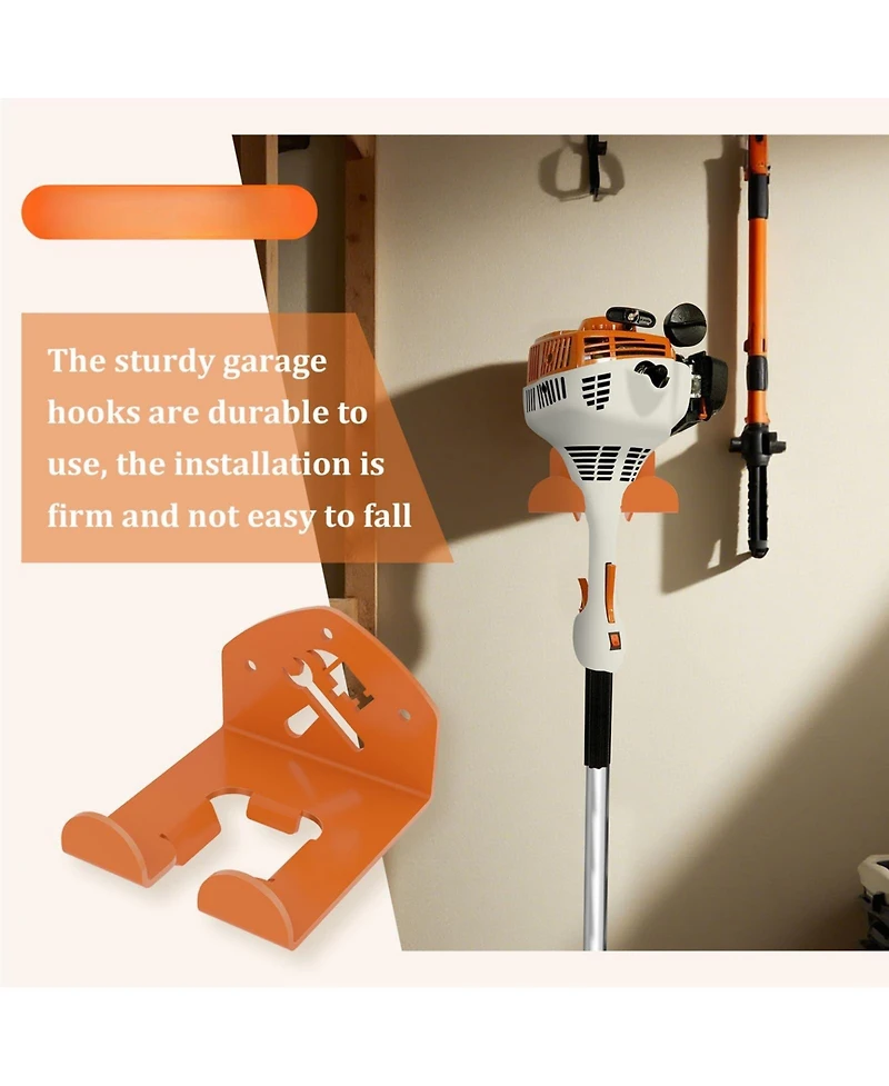 Xdovet Weed eater holder Trimmer Rack Tool Hanger 2 Pack