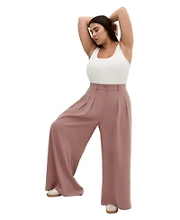 City Chic Women's Abbie Wide Leg Pant
