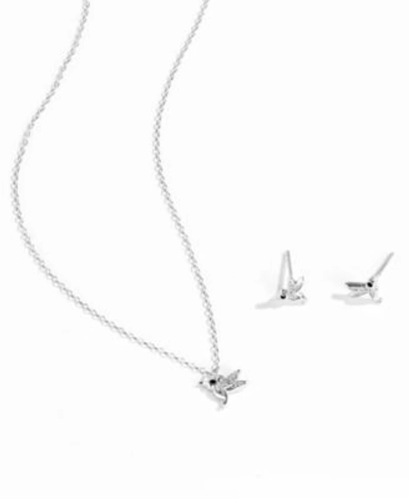 Giani Bernini Pave Hummingbird Jewelry Collection In Steling Silver
