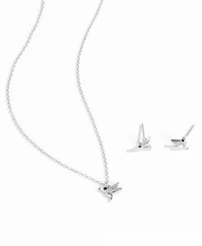 Giani Bernini Pave Hummingbird Jewelry Collection In Steling Silver