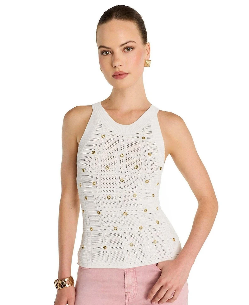 The Noli Shop Women's Mary Embellished Top