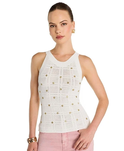 The Noli Shop Women's Mary Embellished Top