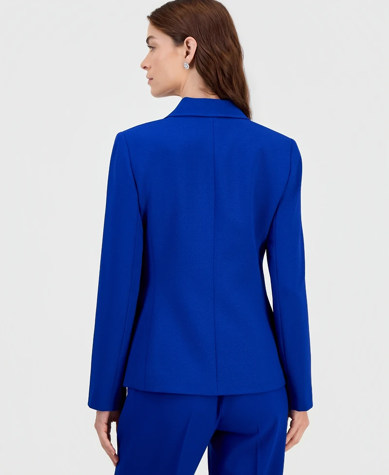Tahari Asl Women's Single-Button Peak-Lapel Blazer