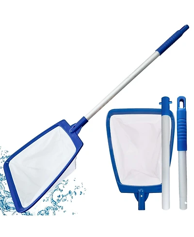 Xdovet Hot Tub Skimmer Net Extendable Handle Leaf Debris Removal
