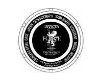Invicta Men's I-Force Quartz 3 Hand Dial Watch