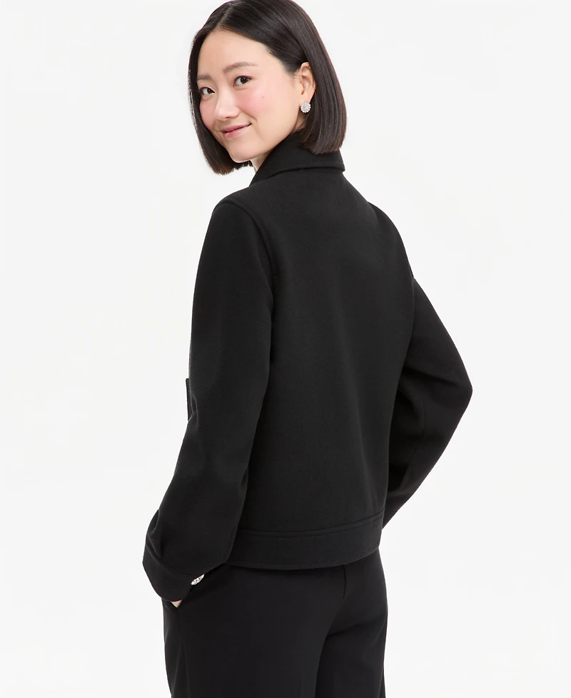 CeCe Women's Jewel Button Lady Work Jacket