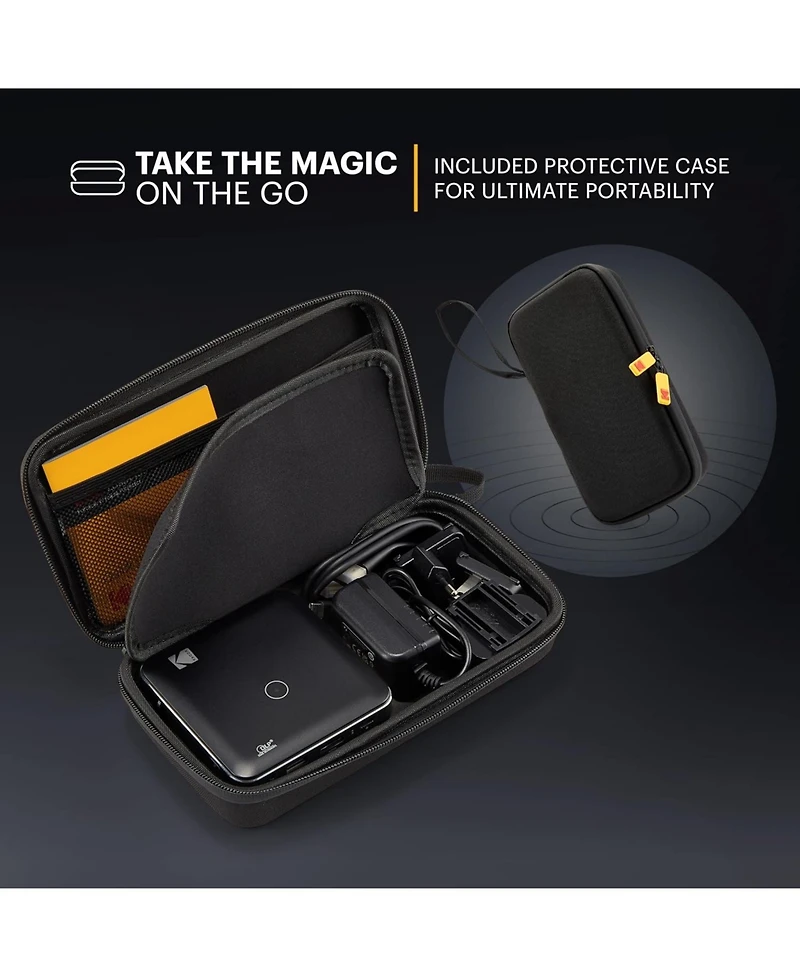 Kodak Luma 150 Pico Projector, Rechargeable Ultra Mini Projector with Overhead Tripod & Case