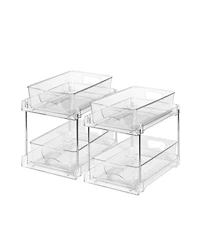 Xdovet Under Sink Organizer 2 Tier Pull Out Drawer