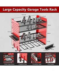 Xdovet Wall-mounted power tool storage rack