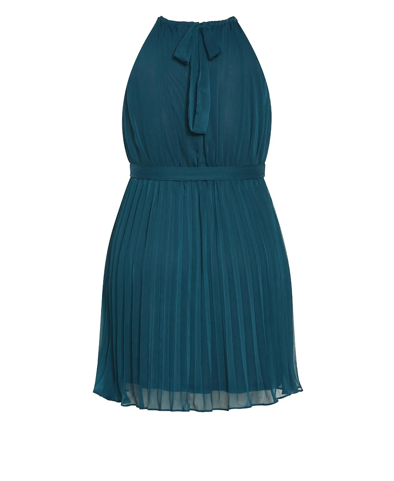 City Chic Women's Kimmi Button Dress