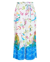 City Chic Women's Plus Free Spirit Print Wide Leg Pant