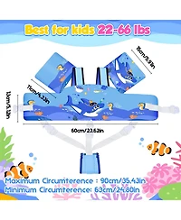Aofar Swim Vest Floaties Kids Puddle Jumper Arm Wings Beach Pool