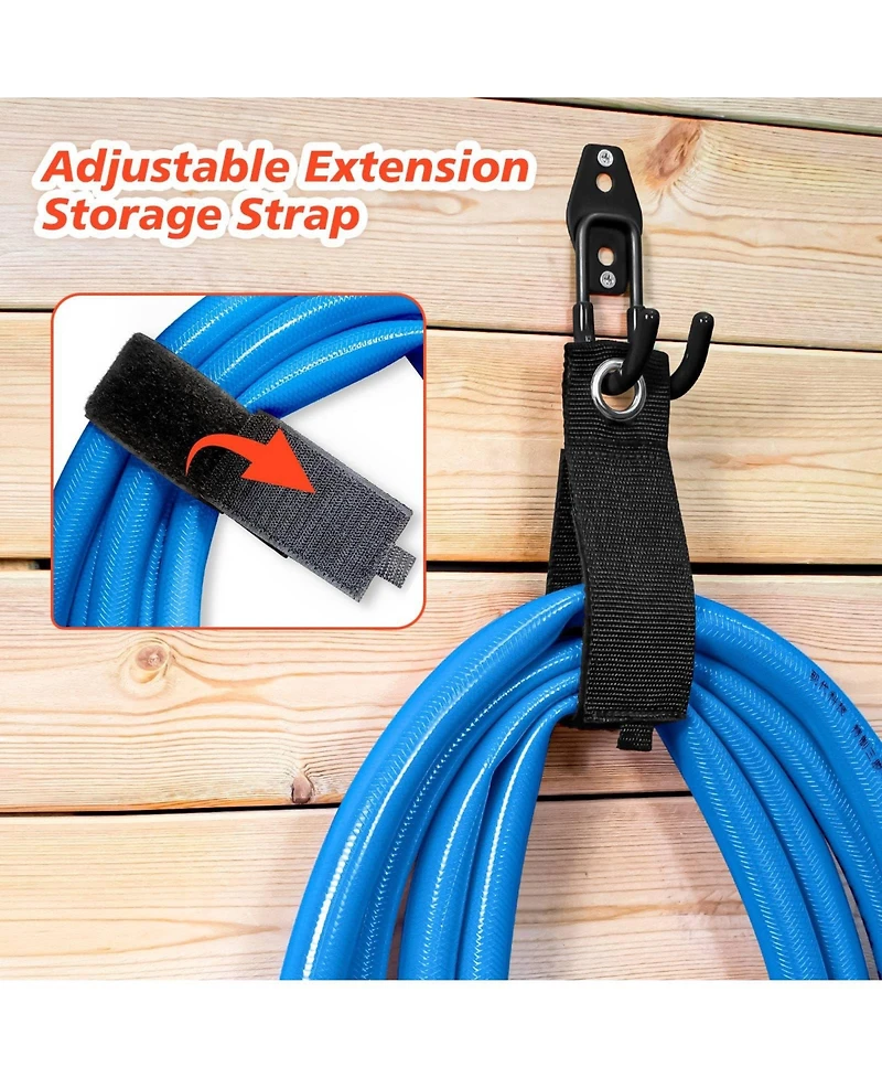 Xdovet Heavy Duty Steel Wall Mount Hangers for Garage Storage