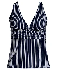 Lands' End Women's Dd-Cup V-Neck Plunge X Back Tankini Top