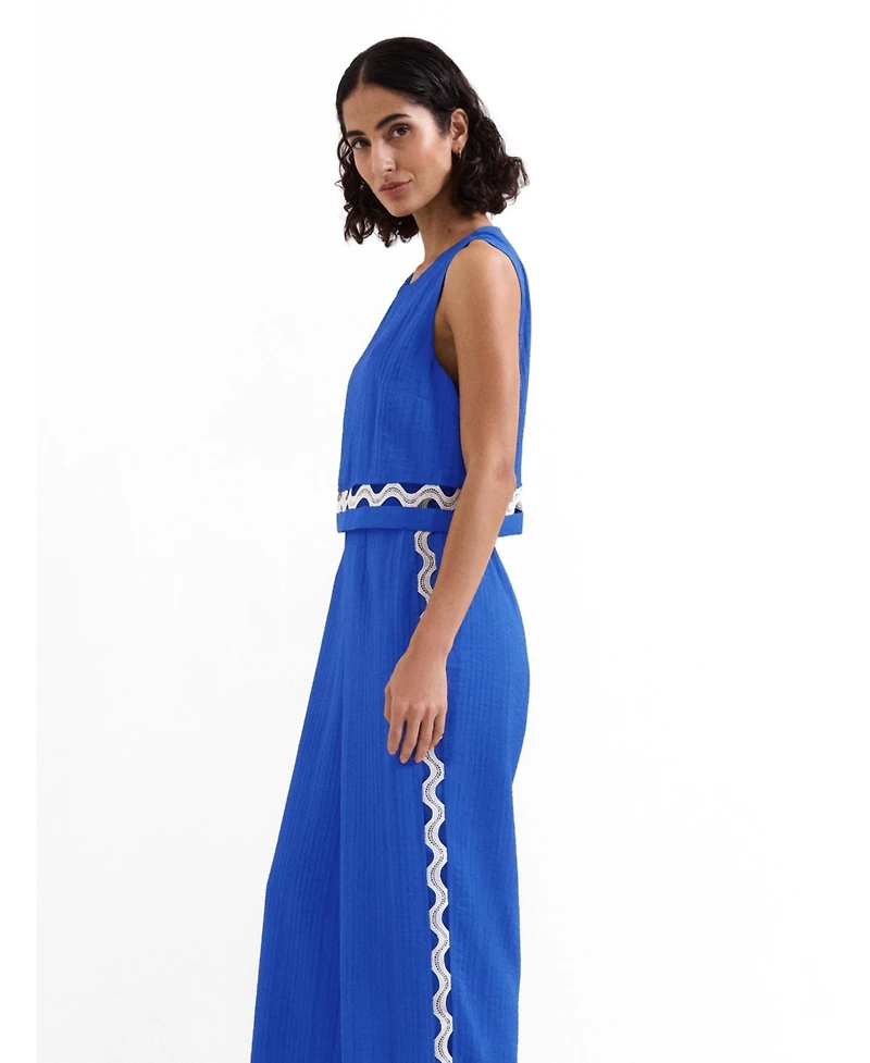 Phase Eight Women's Aubrey Sleeveless Wide Leg Jumpsuit