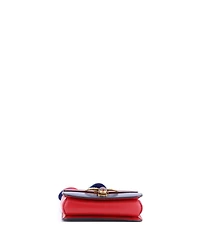Pre-Owned Gucci Medium Queen Margaret Flap Bag Colorblock Leather