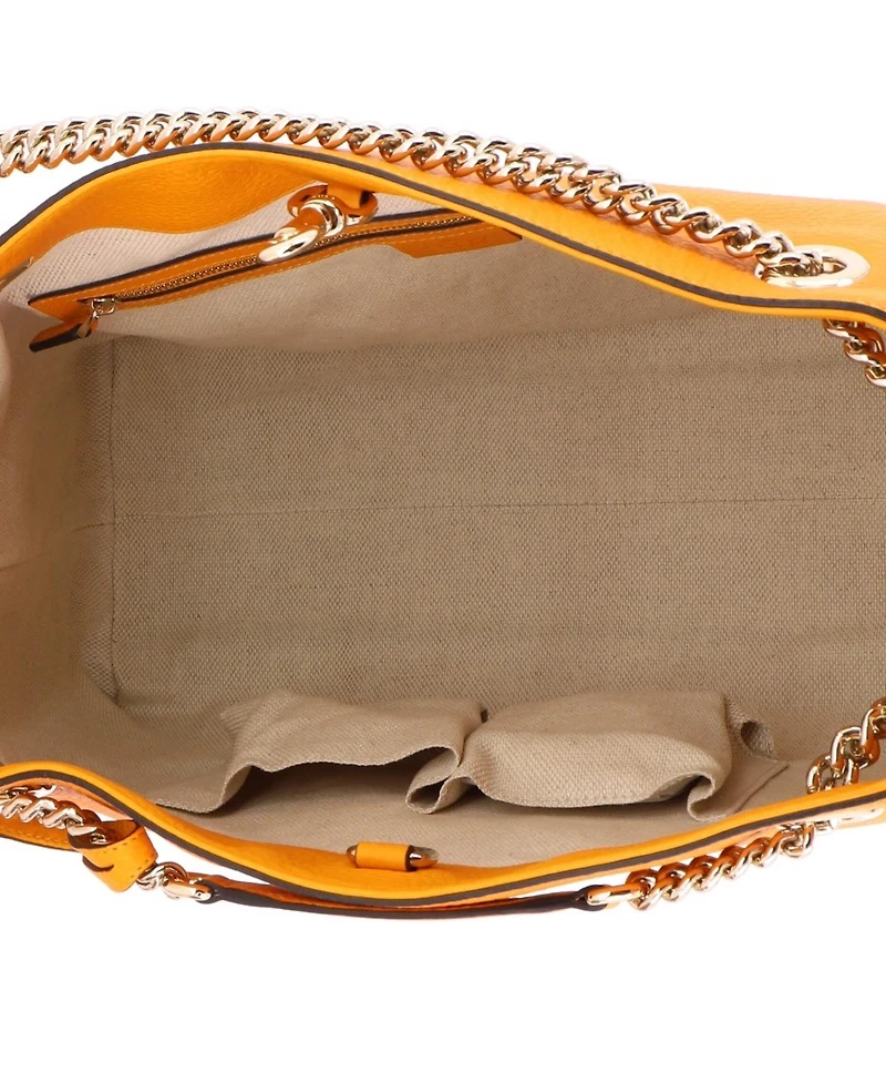 Pre-Owned Gucci Large Soho Chain Strap Shoulder Bag Leather