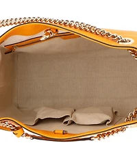 Pre-Owned Gucci Large Soho Chain Strap Shoulder Bag Leather