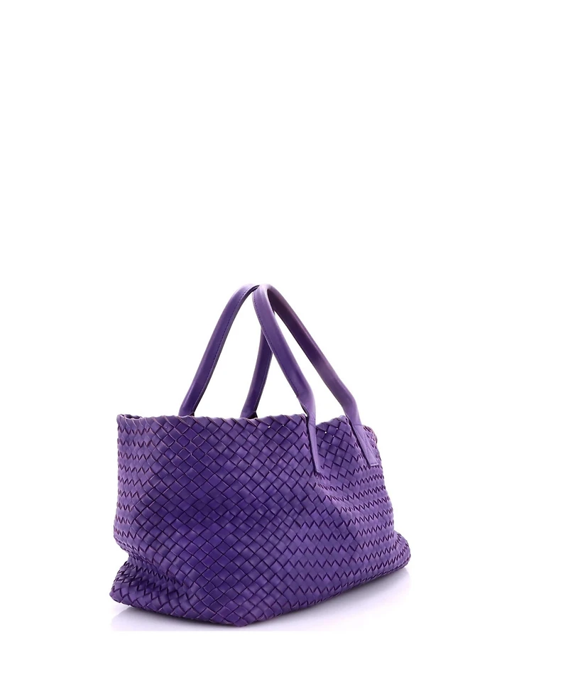 Pre-Owned Bottega Veneta Large Cabat Tote Intrecciato Nappa