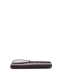 Pre-Owned Bottega Veneta Long Andiamo Top Handle Clutch Intrecciato Nappa