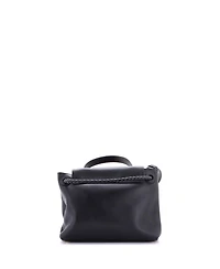 Pre-Owned Bottega Veneta Ciao Ciao Top Handle Bag Leather with Intrecciato Detail