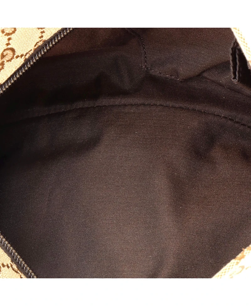 Pre-Owned Gucci Small Web Strap Messenger Bag Gg Canvas