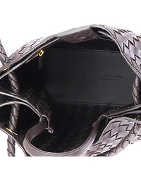 Pre-Owned Bottega Veneta Medium Andiamo Top Handle Bag Intrecciato Nappa