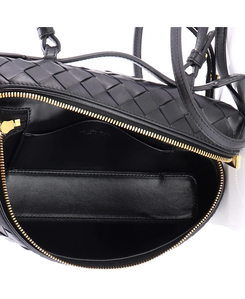 Pre-Owned Bottega Veneta Bang Bang Vanity Case Intrecciato Leather