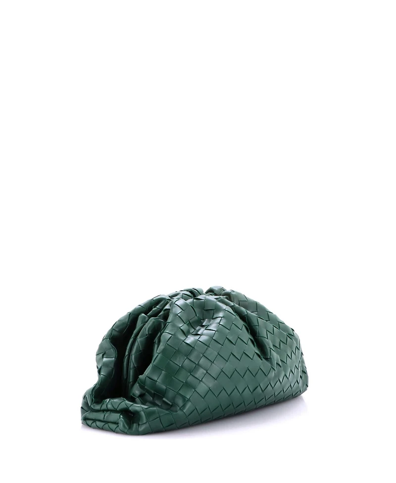 Pre-Owned Bottega Veneta The Pouch Intrecciato Nappa