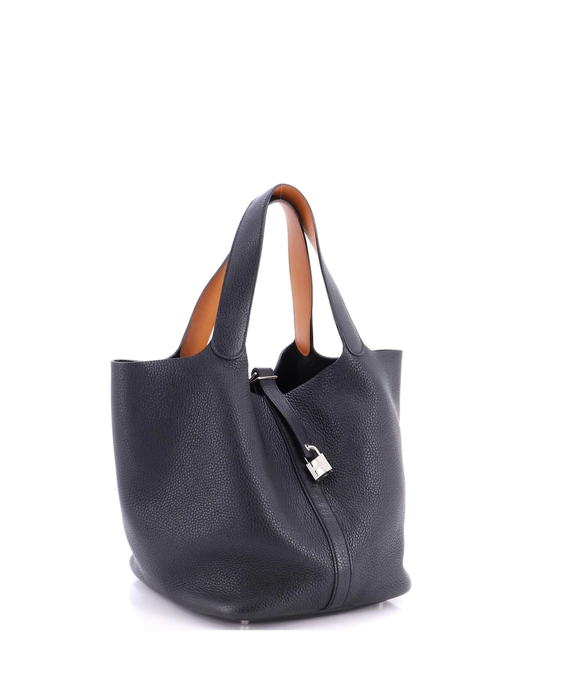 Pre-Owned HERMES Gm Eclat Picotin Lock Bag Clemence