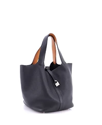 Pre-Owned HERMES Gm Eclat Picotin Lock Bag Clemence