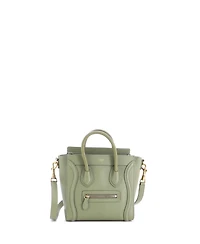 Pre-Owned Celine Nano Luggage Bag Grainy Leather