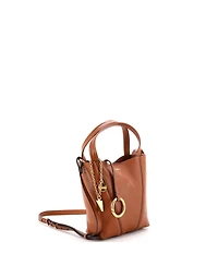 Pre-Owned Chloe Small Spin Tote Leather