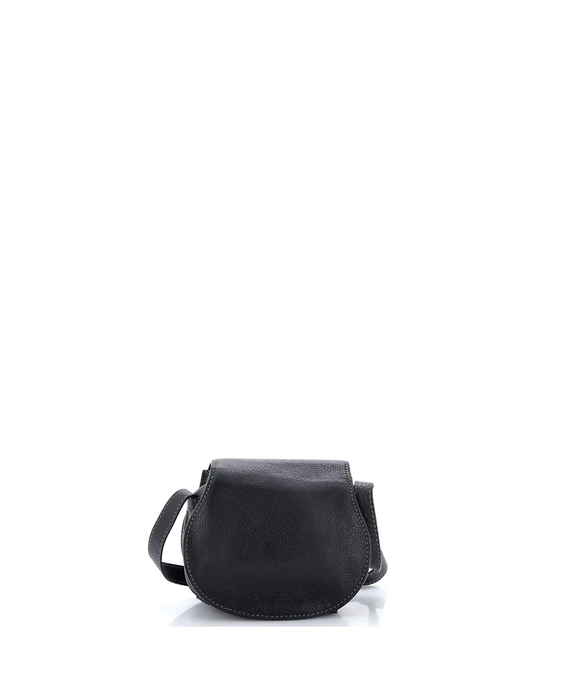 Pre-Owned Chloe Mini Marcie Crossbody Bag Leather