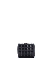 Pre-Owned Gucci Mini Deco Chain Flap Bag Mixed Matelasse Leather