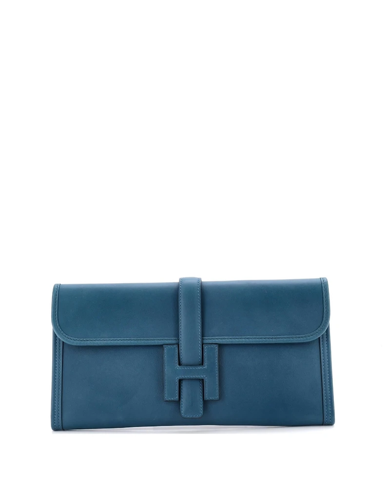 Pre-Owned HERMES 29 Jige Elan Clutch Swift