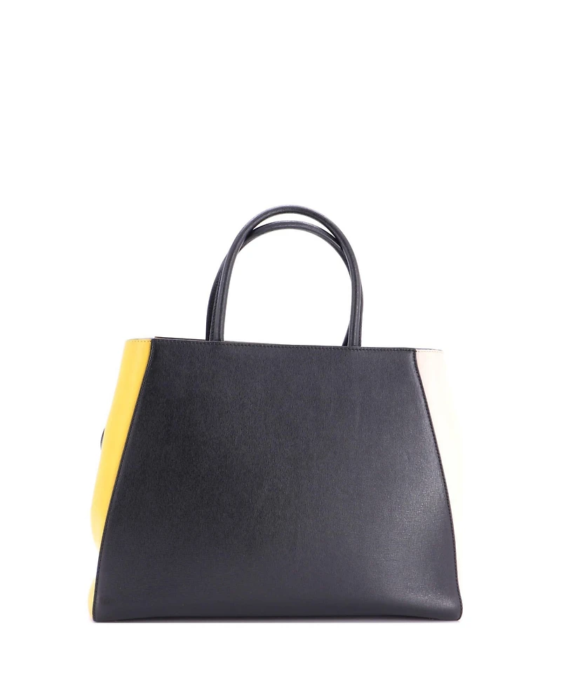 Pre-Owned Fendi Medium 2Jours Bag Leather