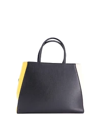 Pre-Owned Fendi Medium 2Jours Bag Leather