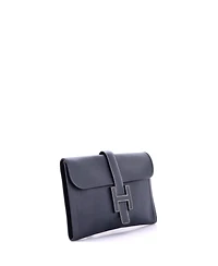 Pre-Owned HERMES Pm Jige Clutch Epsom