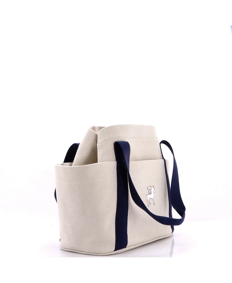 Pre-Owned HERMES Cabriole Nappy Tote Canvas