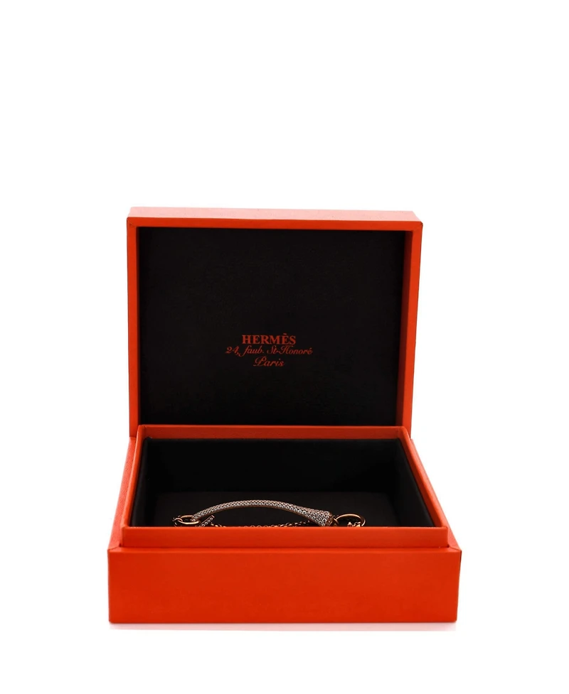 Pre-Owned HERMES Clou de Forge Chain Bracelet