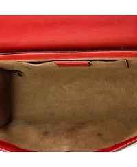 Pre-Owned Gucci Small Padlock Shoulder Bag Gg Coated Canvas and Leather