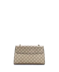 Pre-Owned Gucci Medium Emily Chain Flap Bag Guccissima Leather