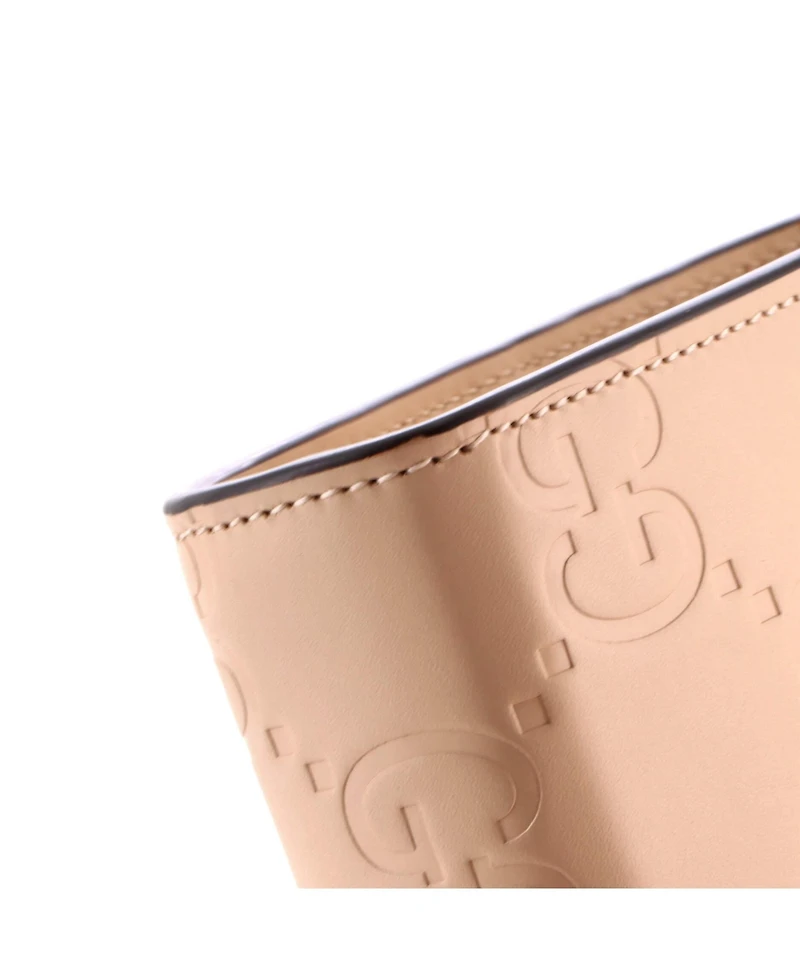 Pre-Owned Gucci Envelope Wallet on Chain Guccissima Leather